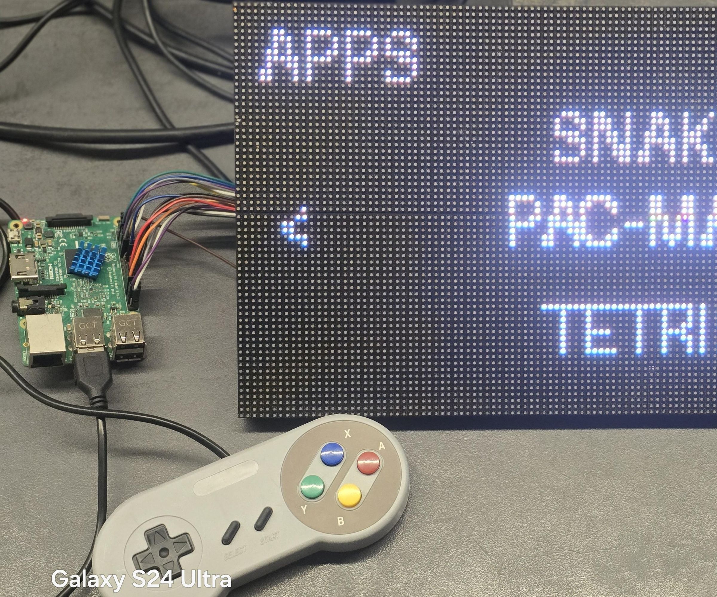 PiMatrixOS – Raspberry Pi HUB75 LED Matrix Platform With Games, Dashboard and Home Assistant