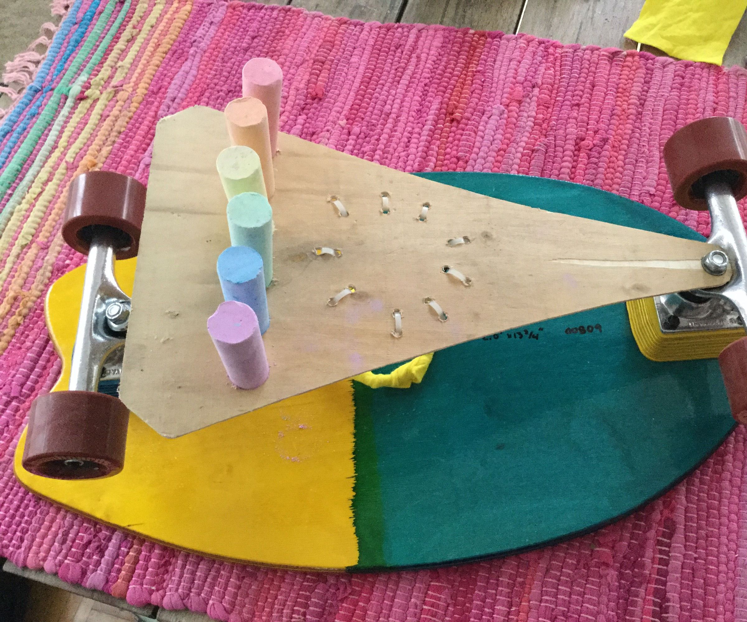 Magic Rainbowwarrior Chalk Board