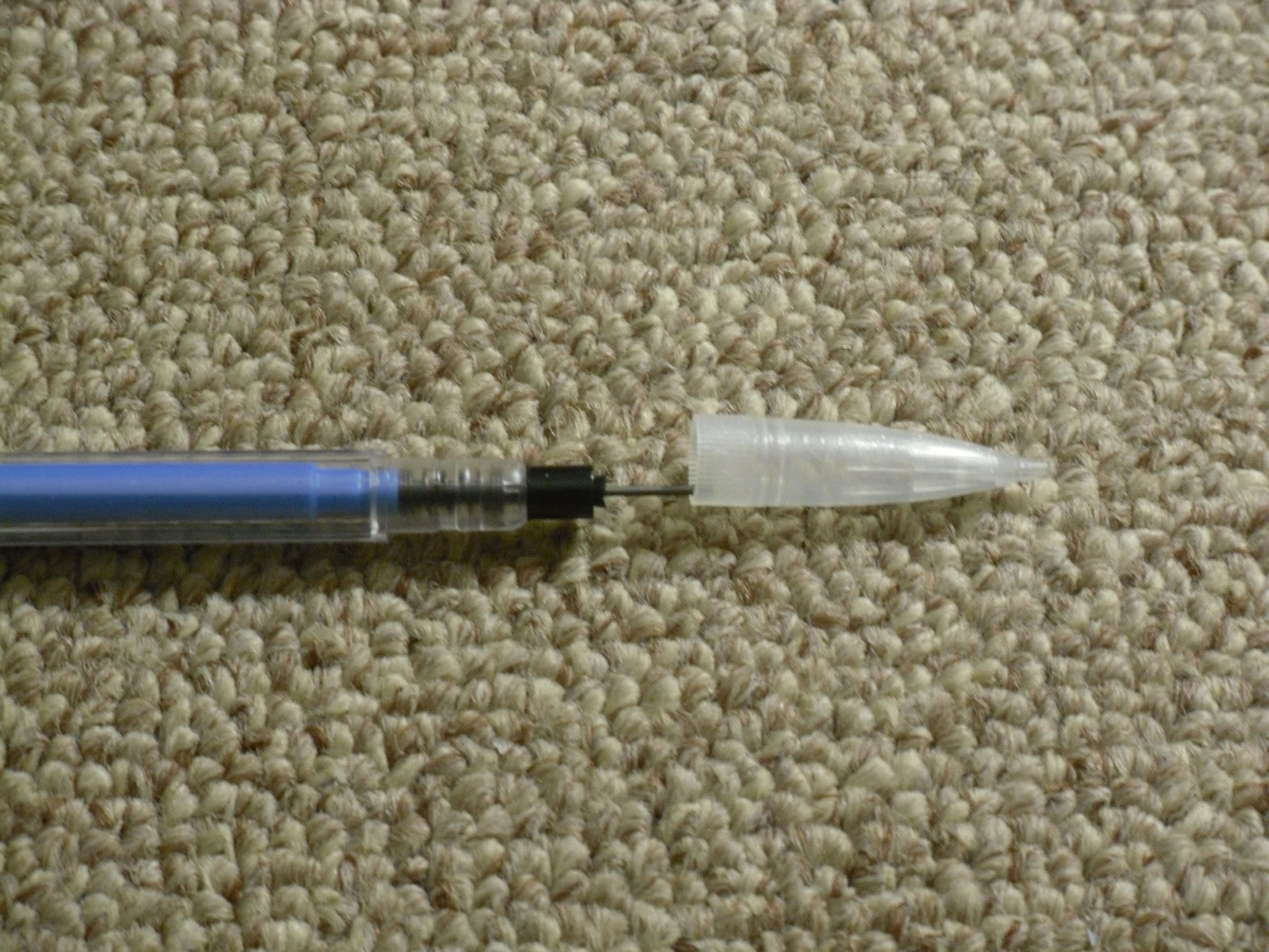 How to Make a 'bolt Action' BB Launcher Out of a Mechanical Pencil 6