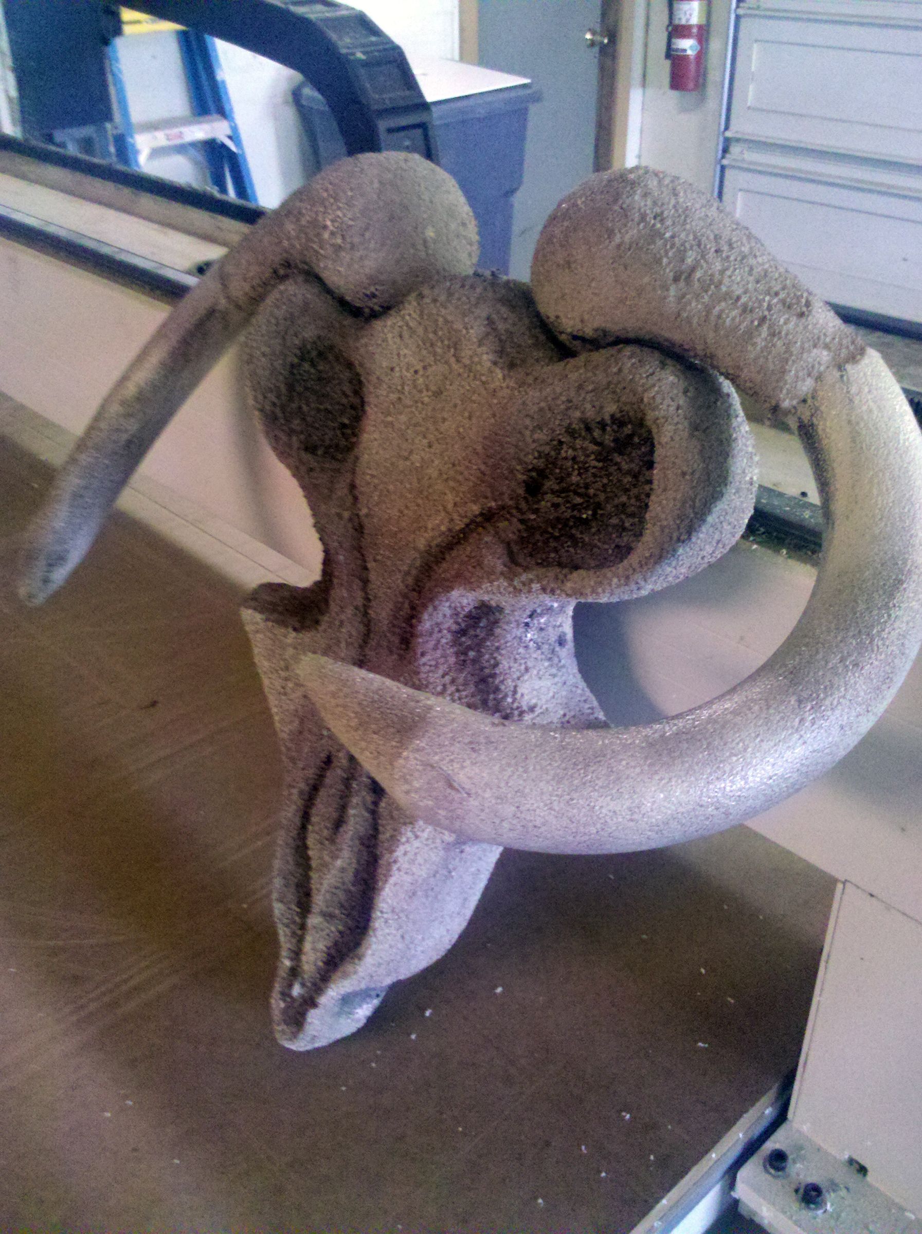 Styrofoam Halloween Props