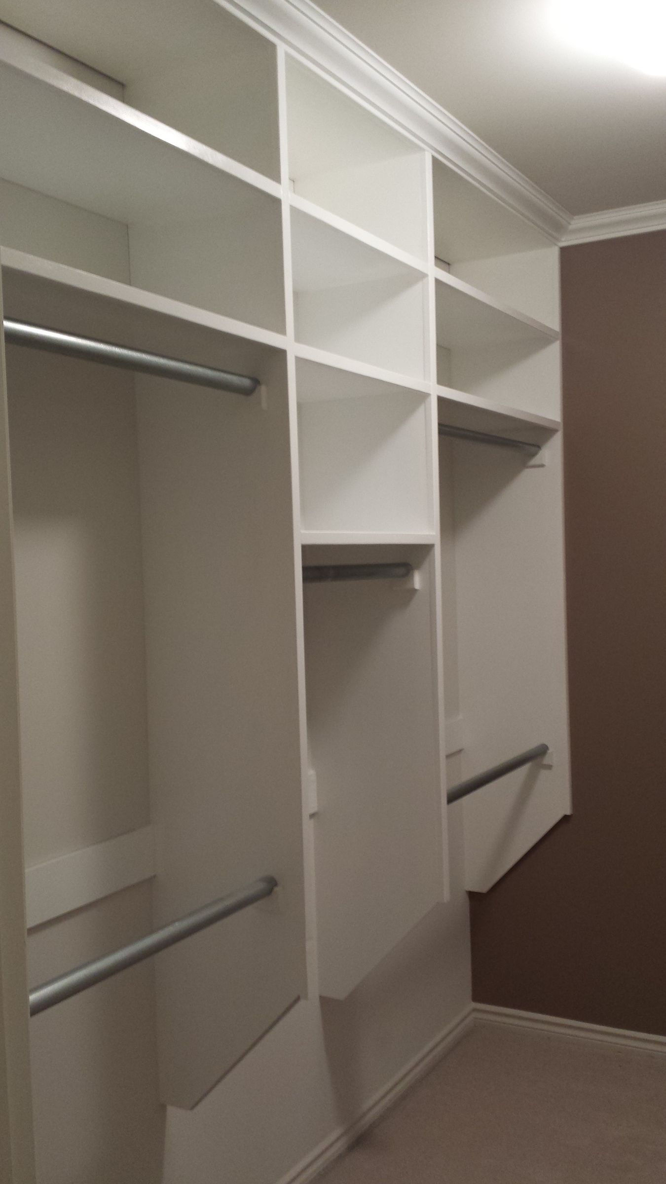 Walk-in Closet Make Over on Budget