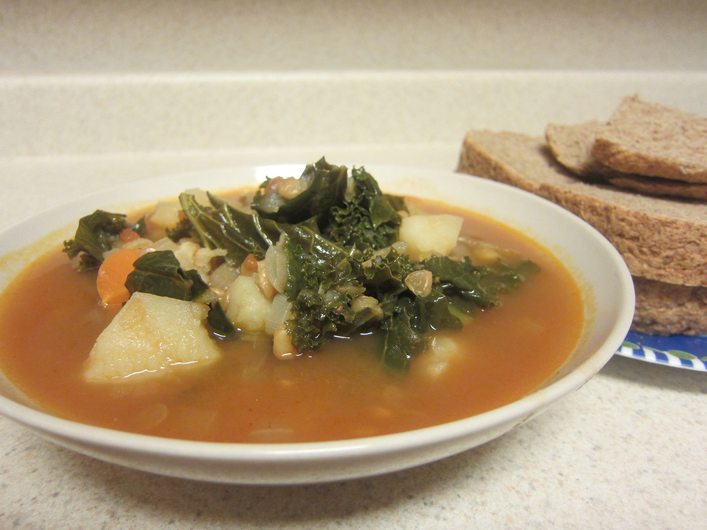 Kale and Lentil Soup