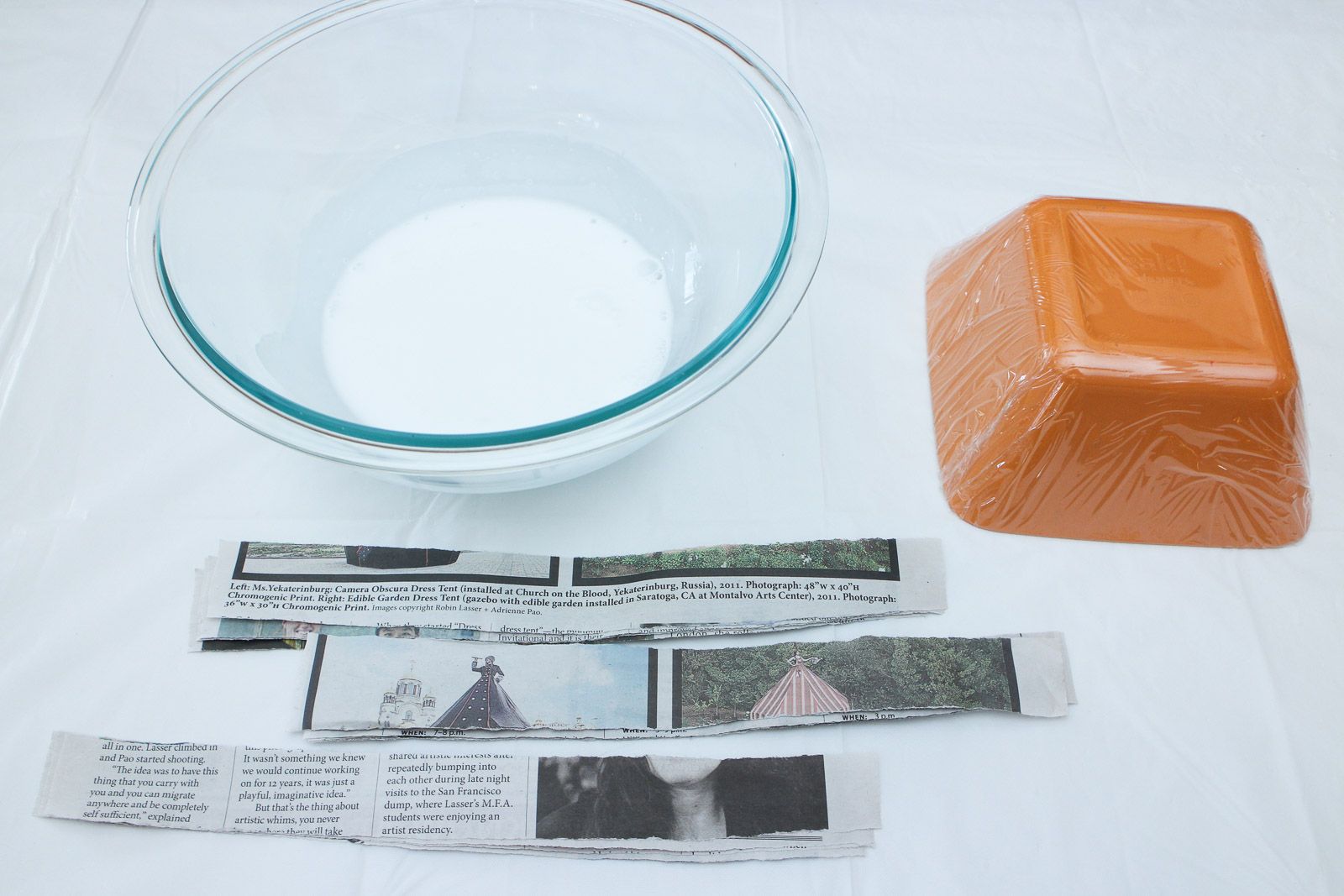 Paper Mache With Glue 7 Steps Instructables