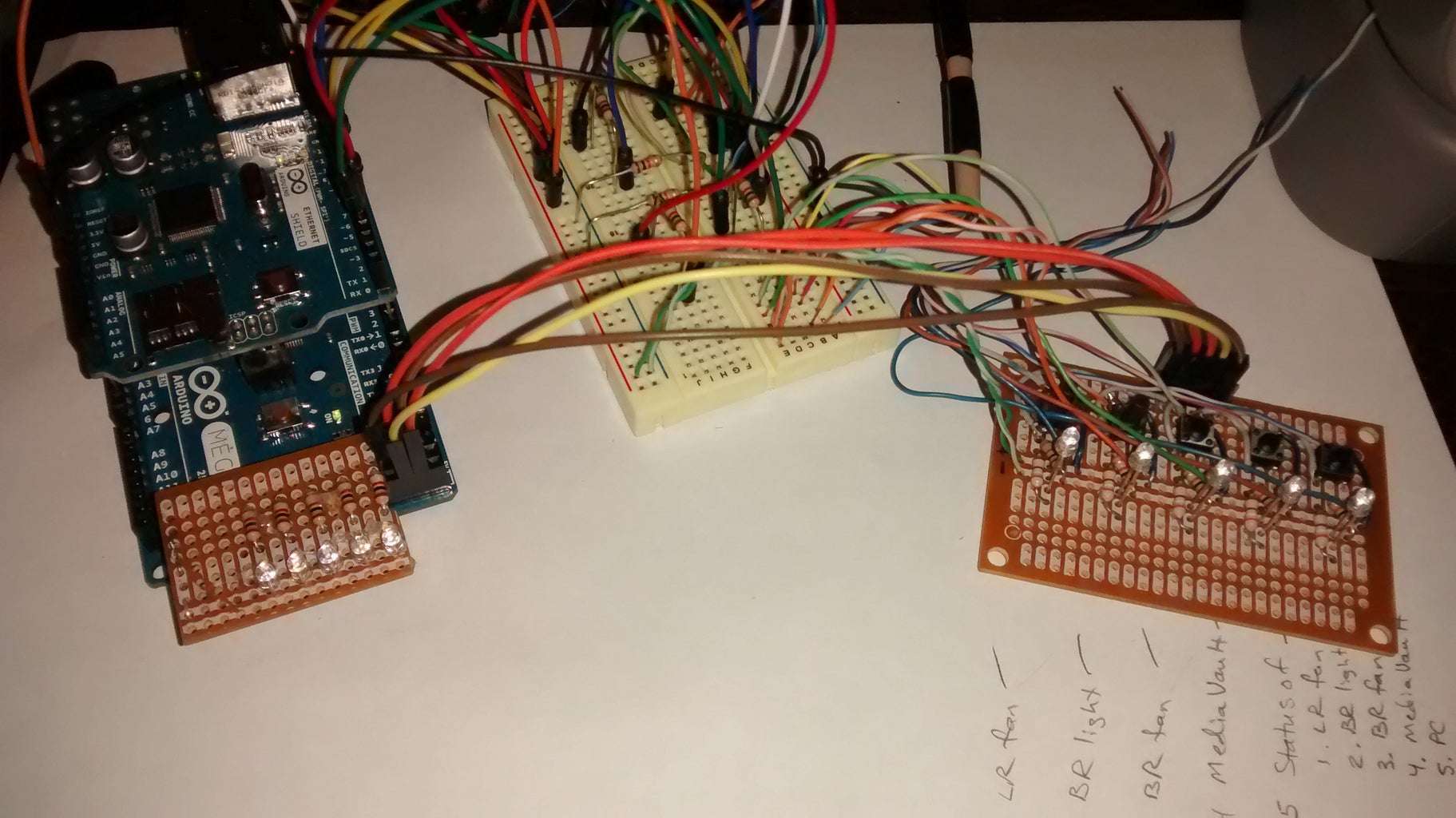 Arduino Powered Home : 10 Steps Circuit Diagram