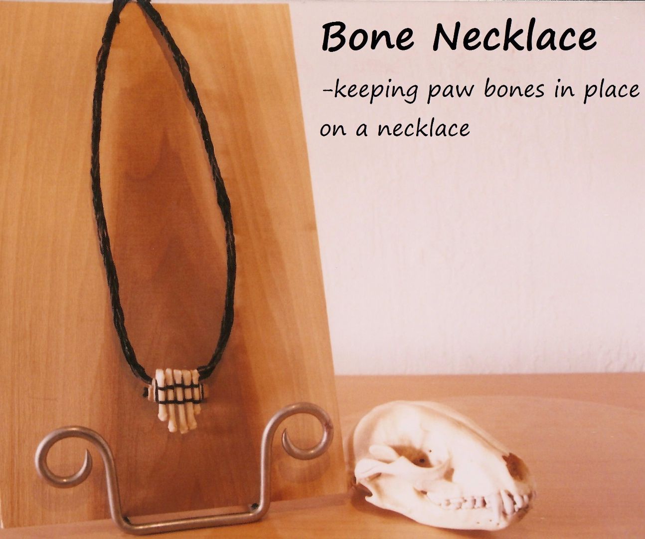 Paw Bone Necklace