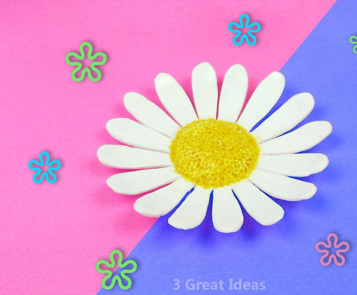 Diy Daisy Ring Tray Making