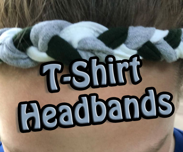 Recycle T-Shirts Into Headbands