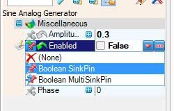 In Visuino Set Components