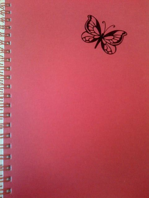 Mariposa De Vinilo Con La Plotter De Corte