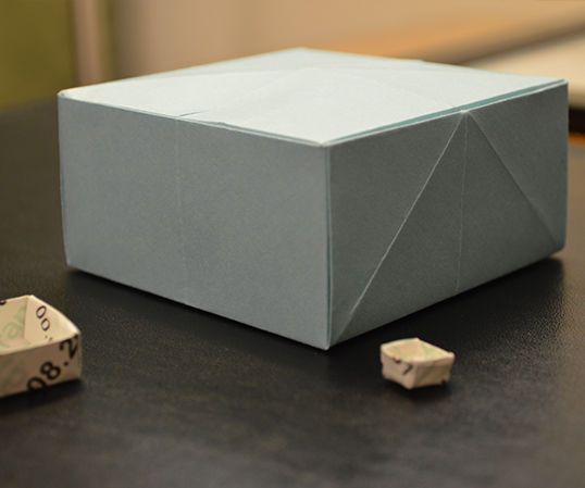 How to Make a Paper Masu Box
