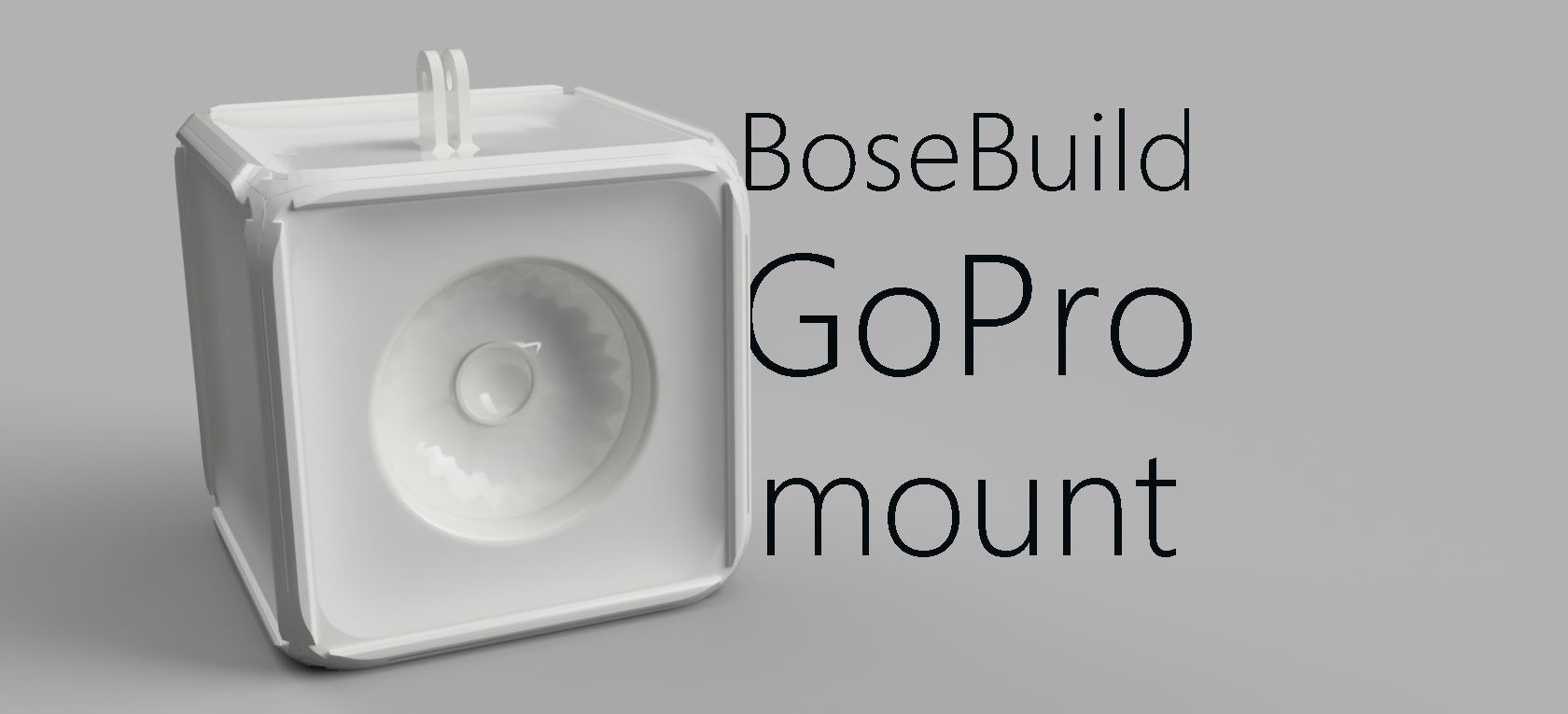 BoseBuild GoPro Mount