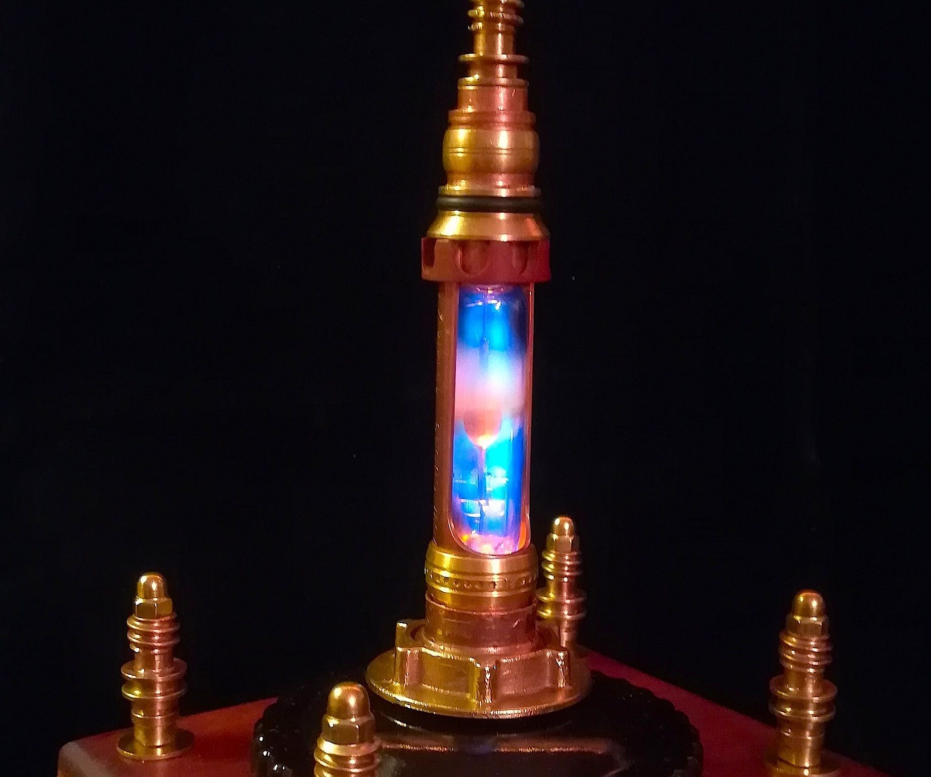 Steampunk Oriental Night Light - Nur-al-Andalus