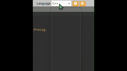 Create Project and Set Language