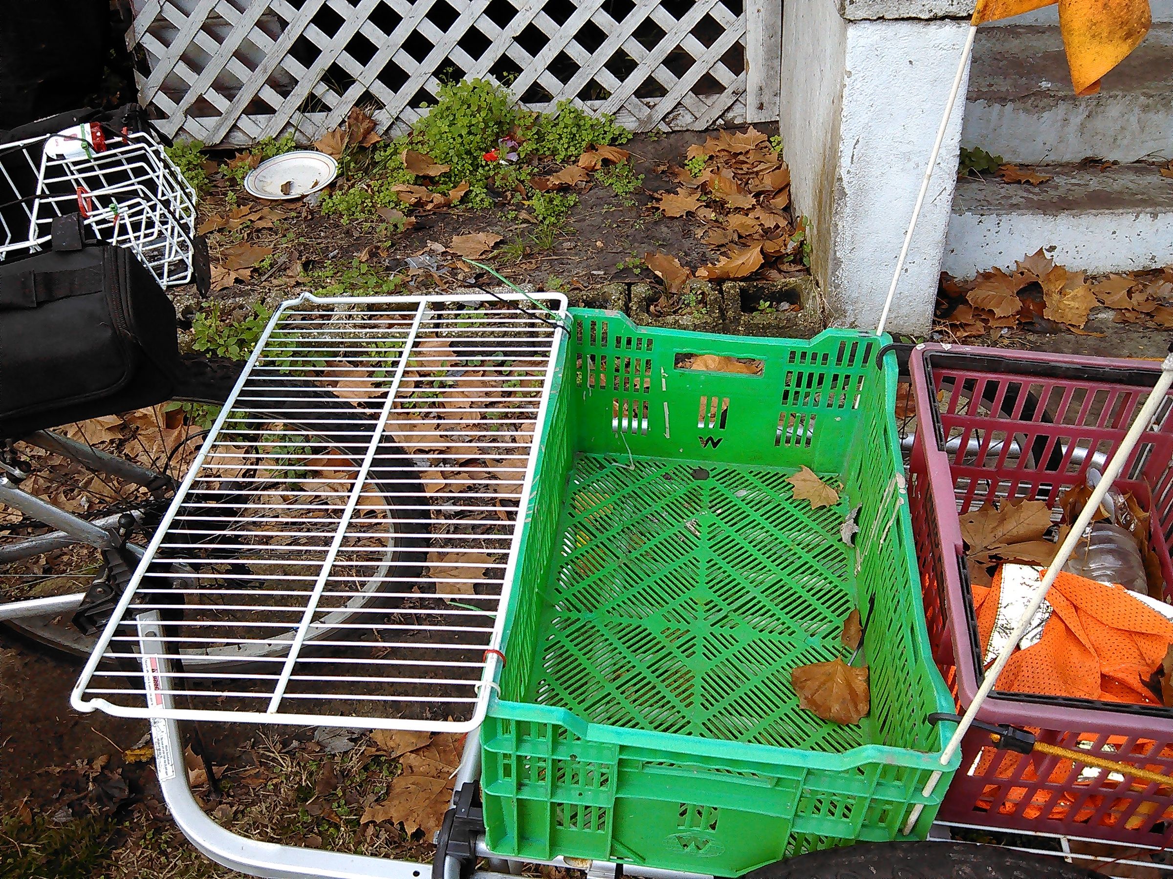 My Reconverted Bike Trailer