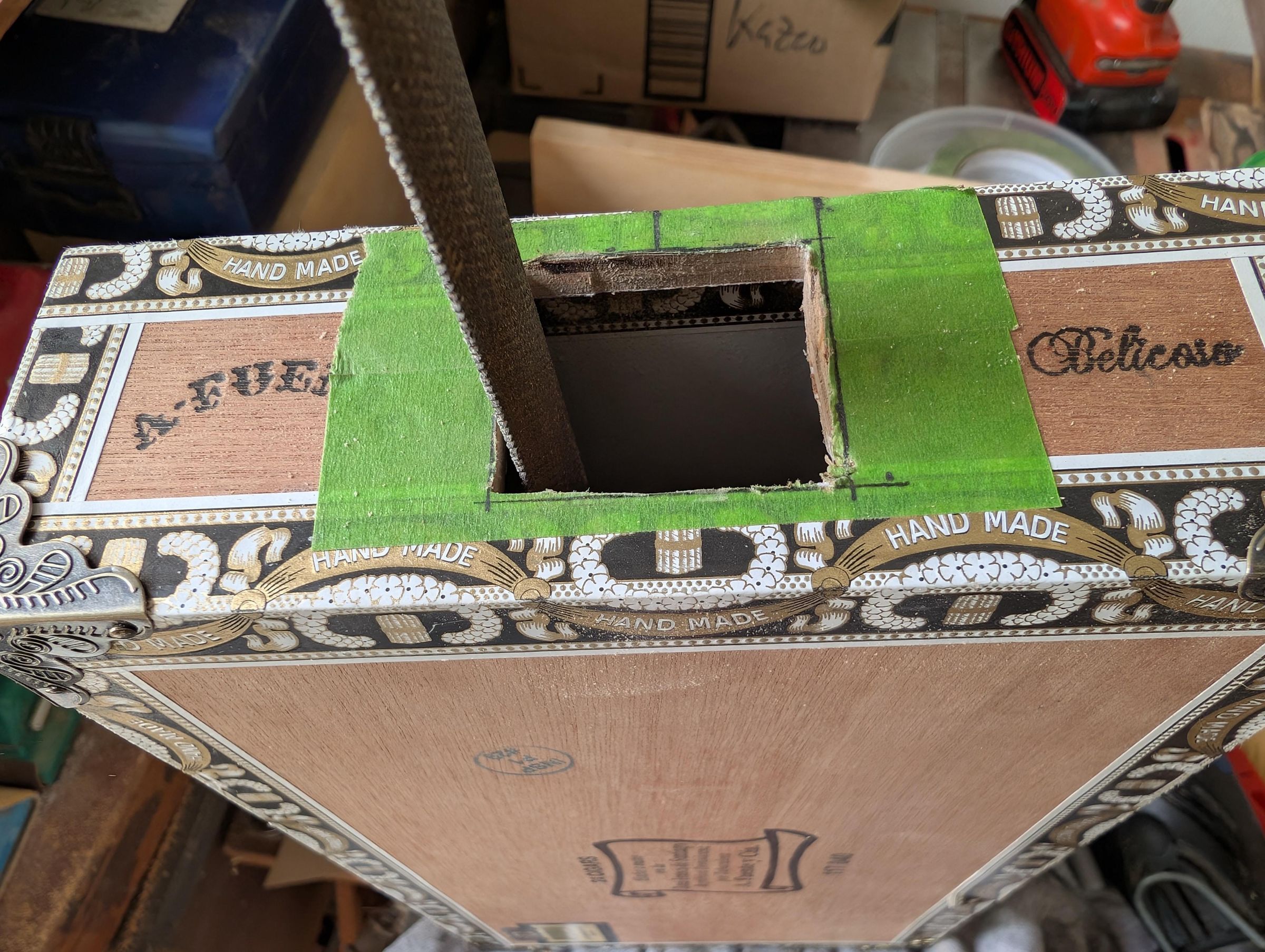 Prep the Cigar Box Body