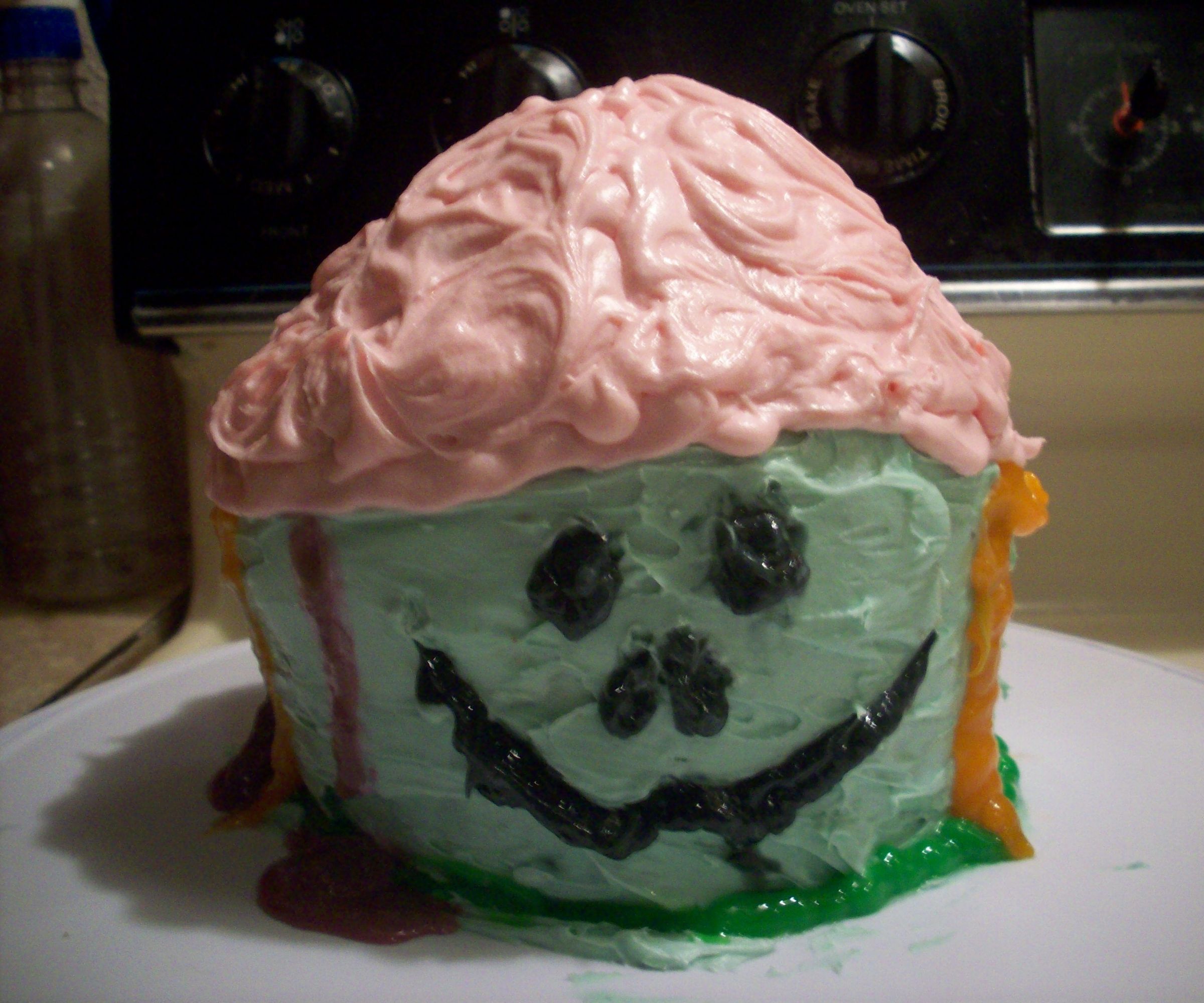 S'more Zombie Chesecake W/ Maple Bacon Chessecake Spine Bites