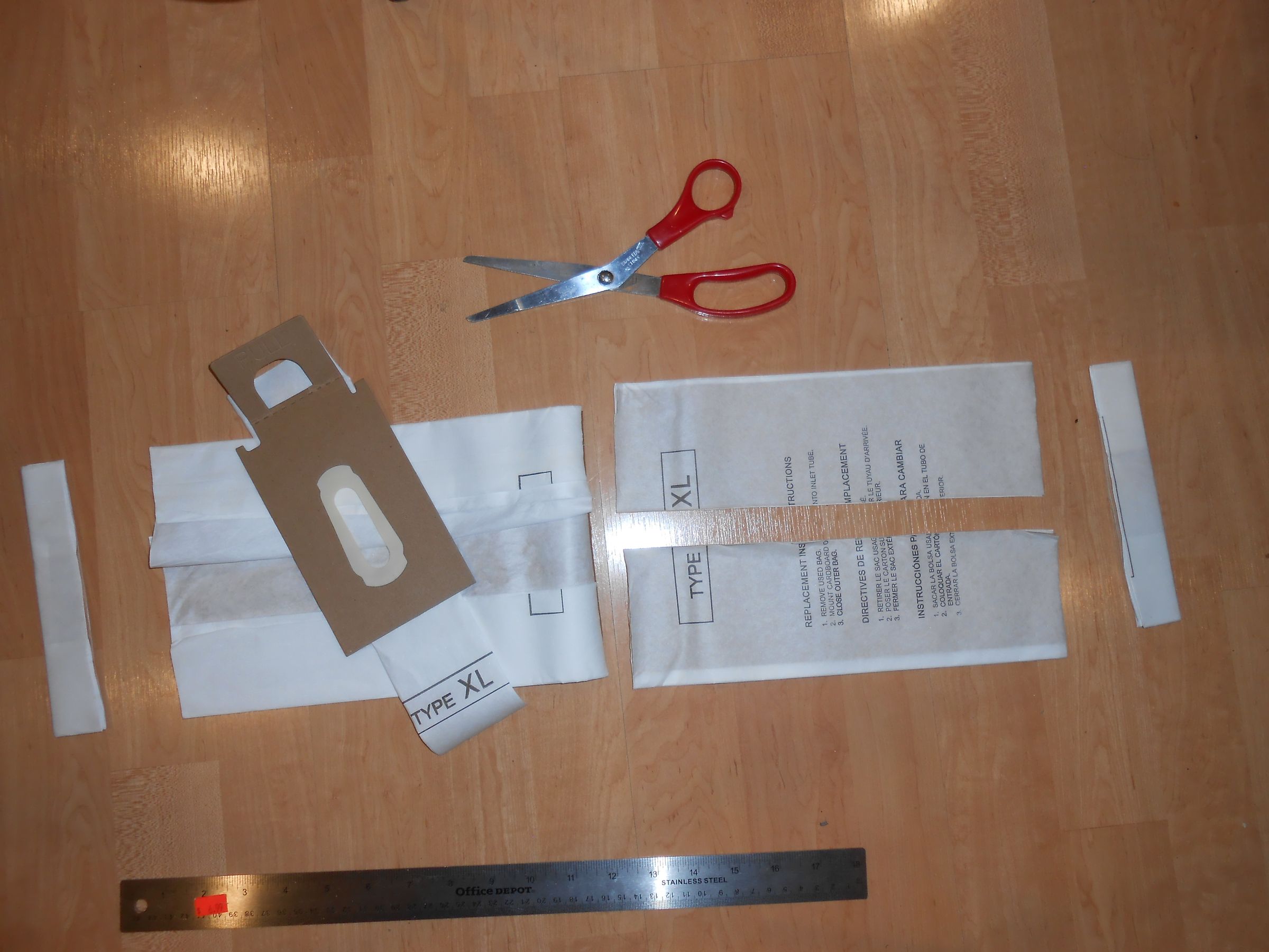 Face Masks From Upright Vacuum Cleaner Bag 6 Steps Instructables