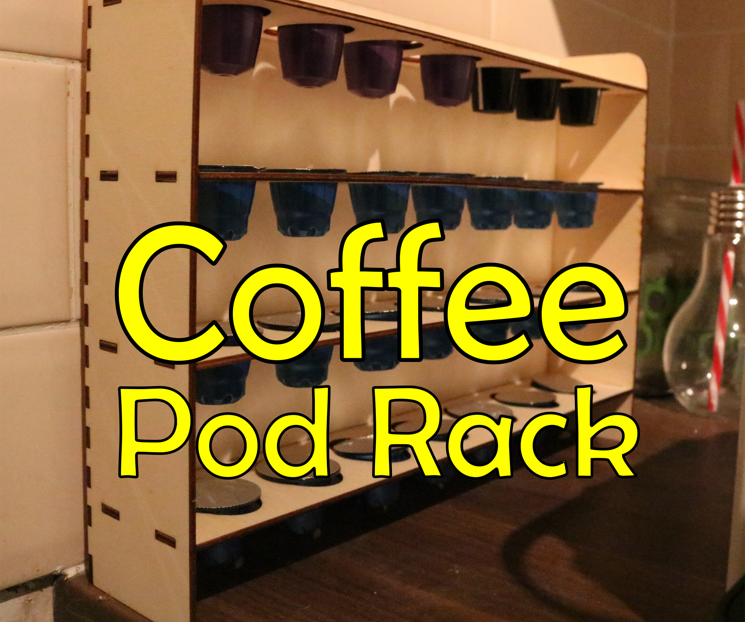 Coffee Pod Rack