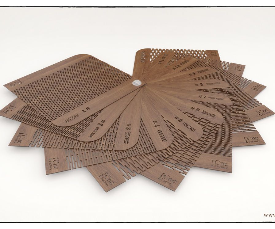 Patterns Collection - for Bending Rigid Materials