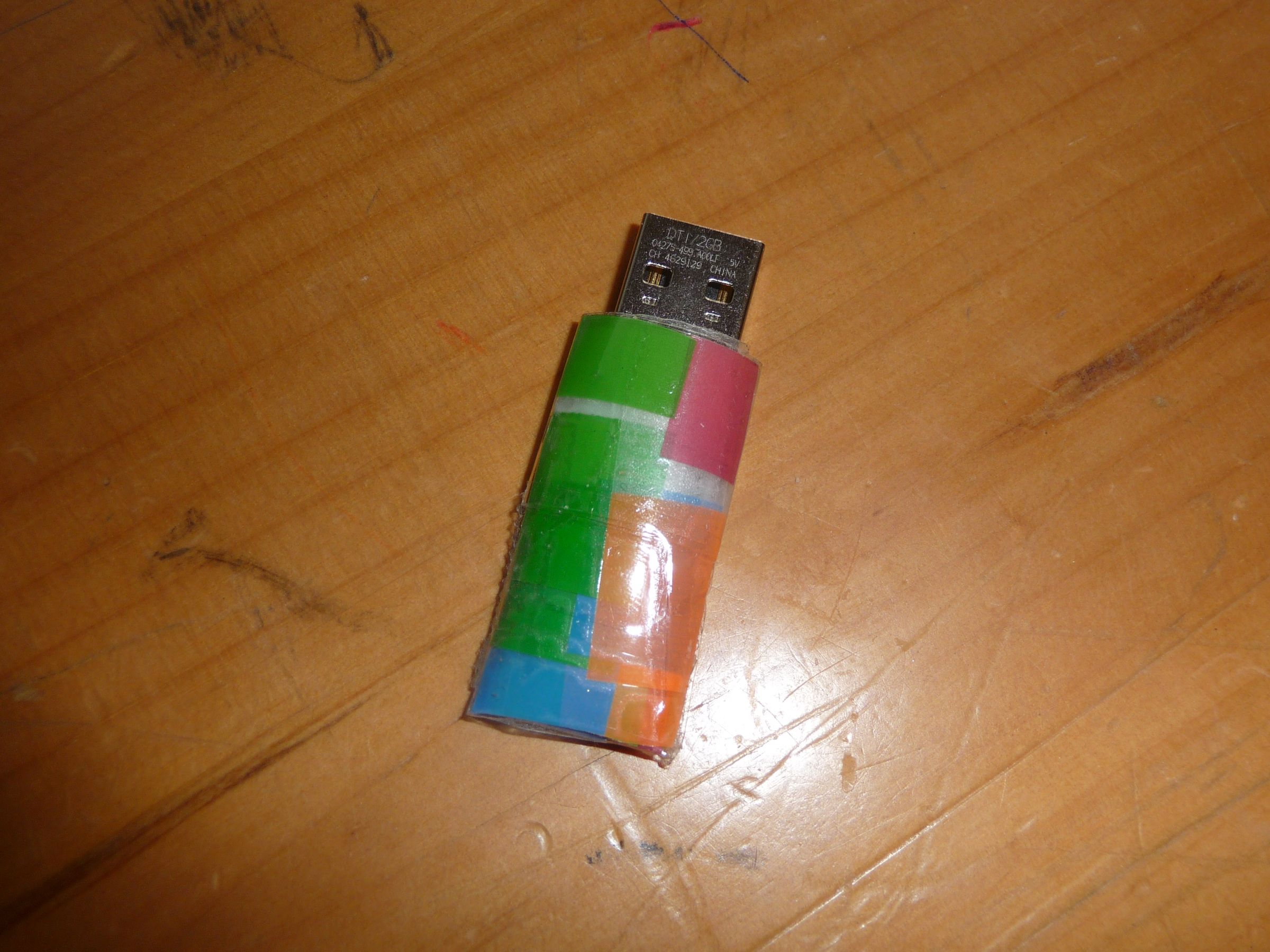 Colorful USB Flash Drive Case