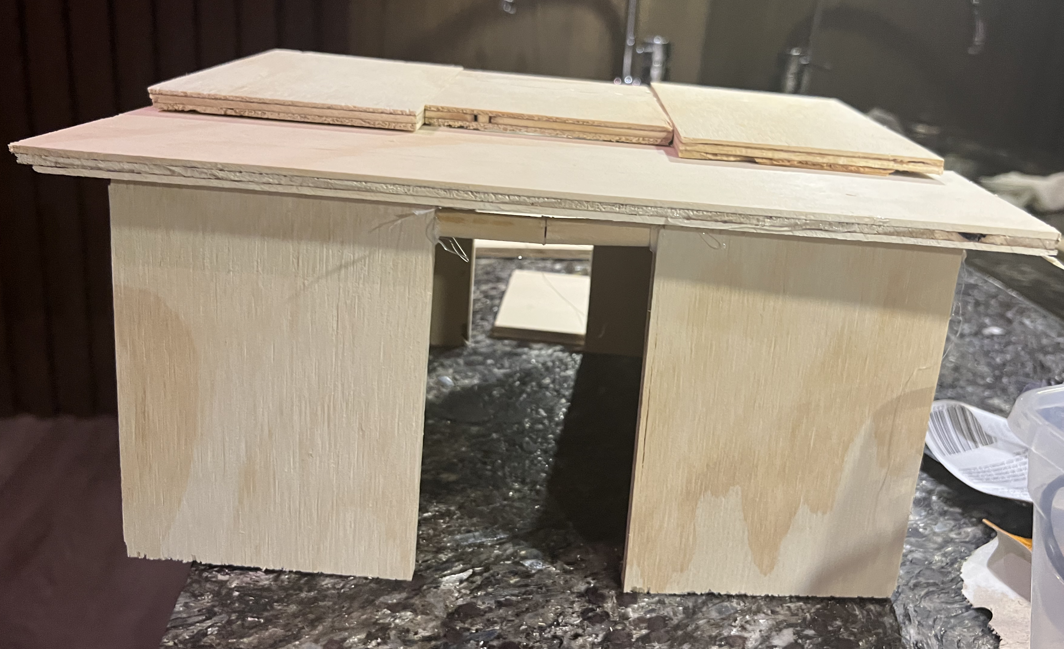 Ply Wood House 4 Steps Instructables