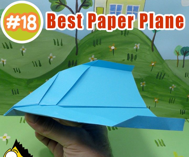 Best Paper Plane Throw - Origami BEST #origami