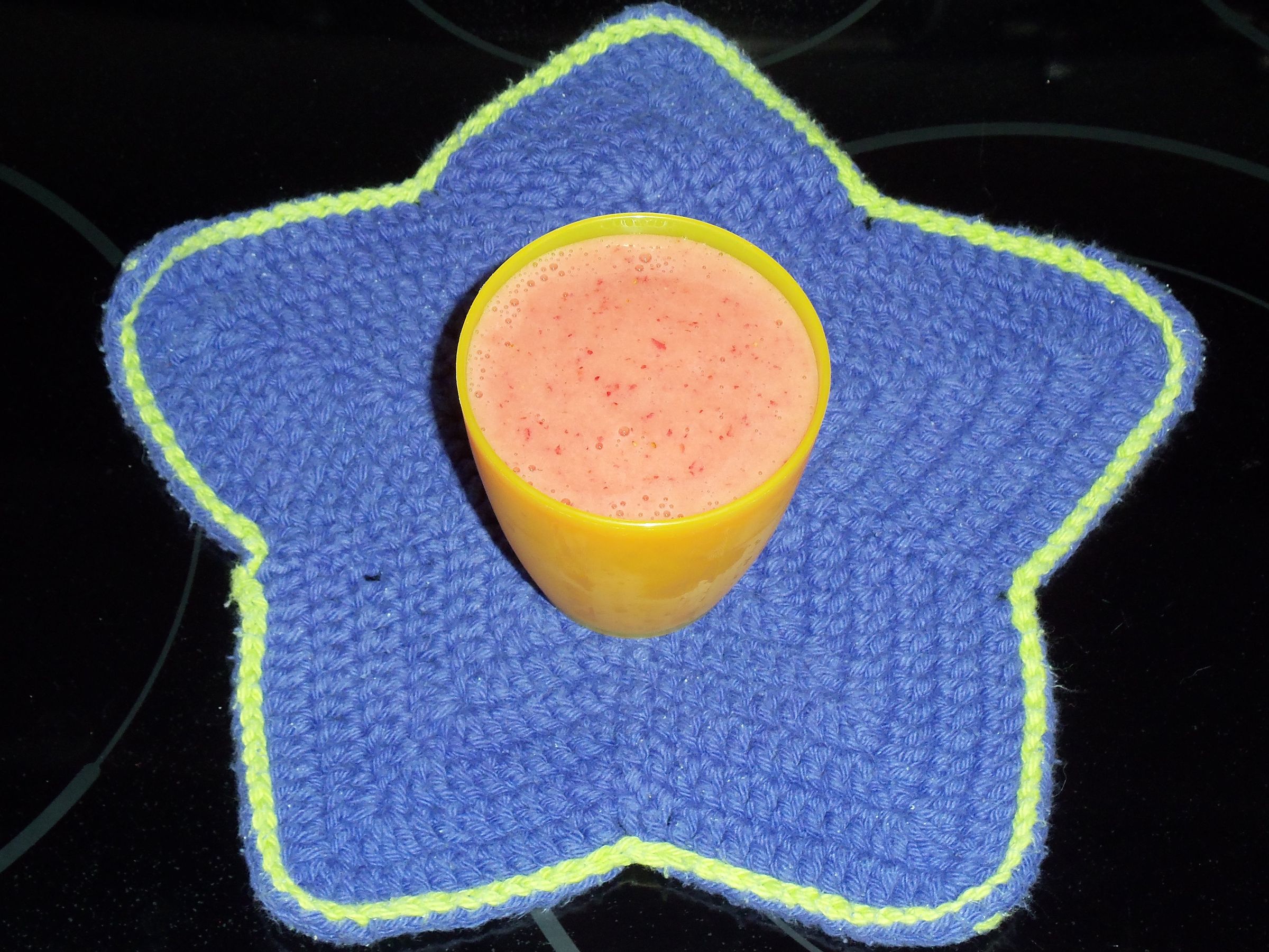 Strawberry Orange Juice Smoothie