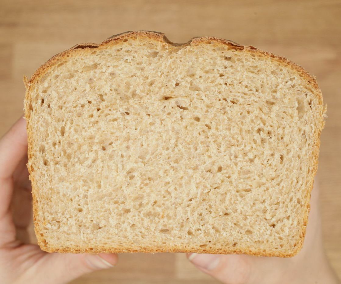 Whole Wheat Sandwich Bread Recipe