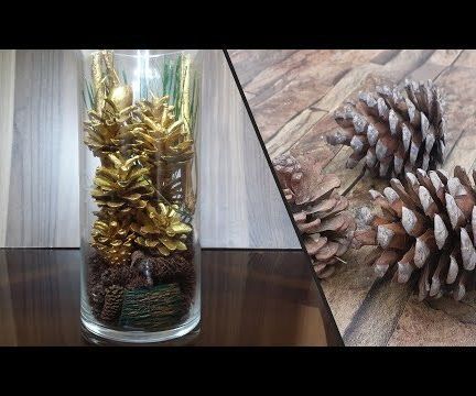 How to Make Pine Cone Terrarium| Pine Cone Diorama|5 Minutes Craft 