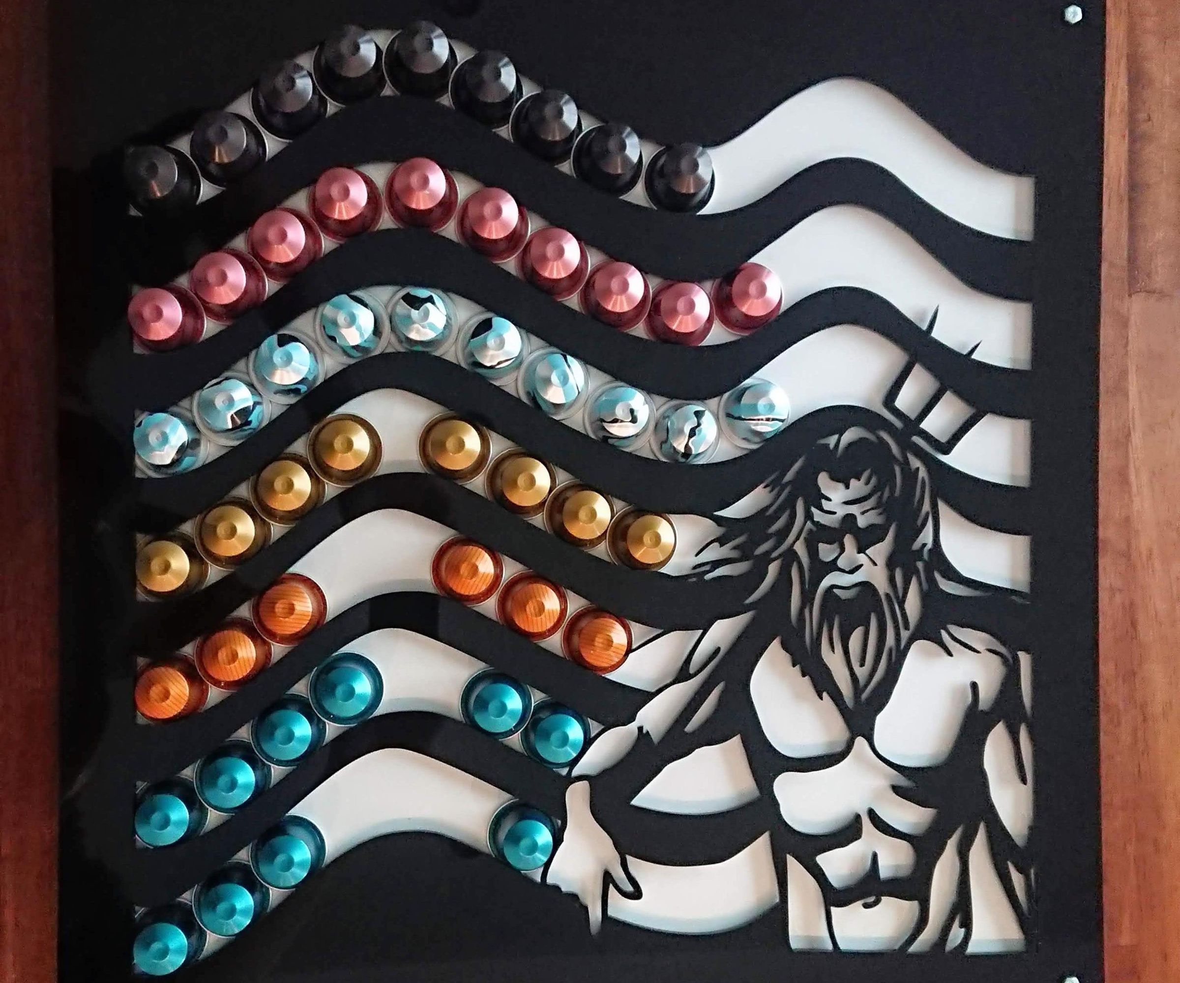 Poseidon Coffee Capsule Holder