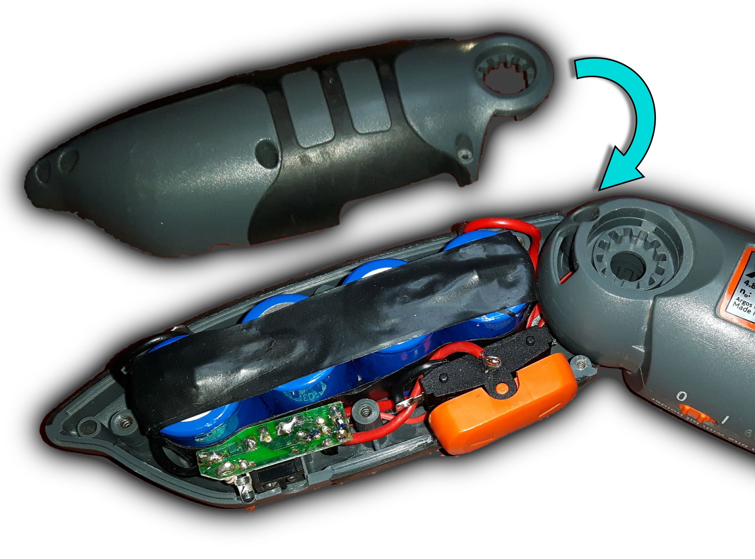 Cordless Screwdriver Battery Replacement/upgrade 3 Steps (with