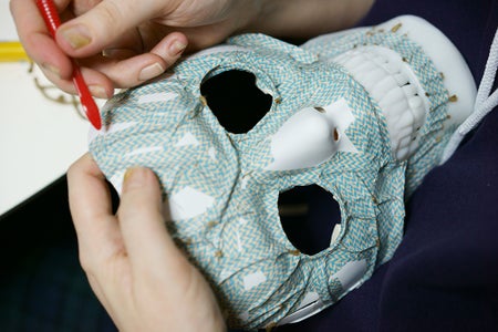 Making the Veins and Skin Relief