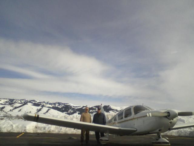 GPS Mount Above an Aircraft Instrument Panel