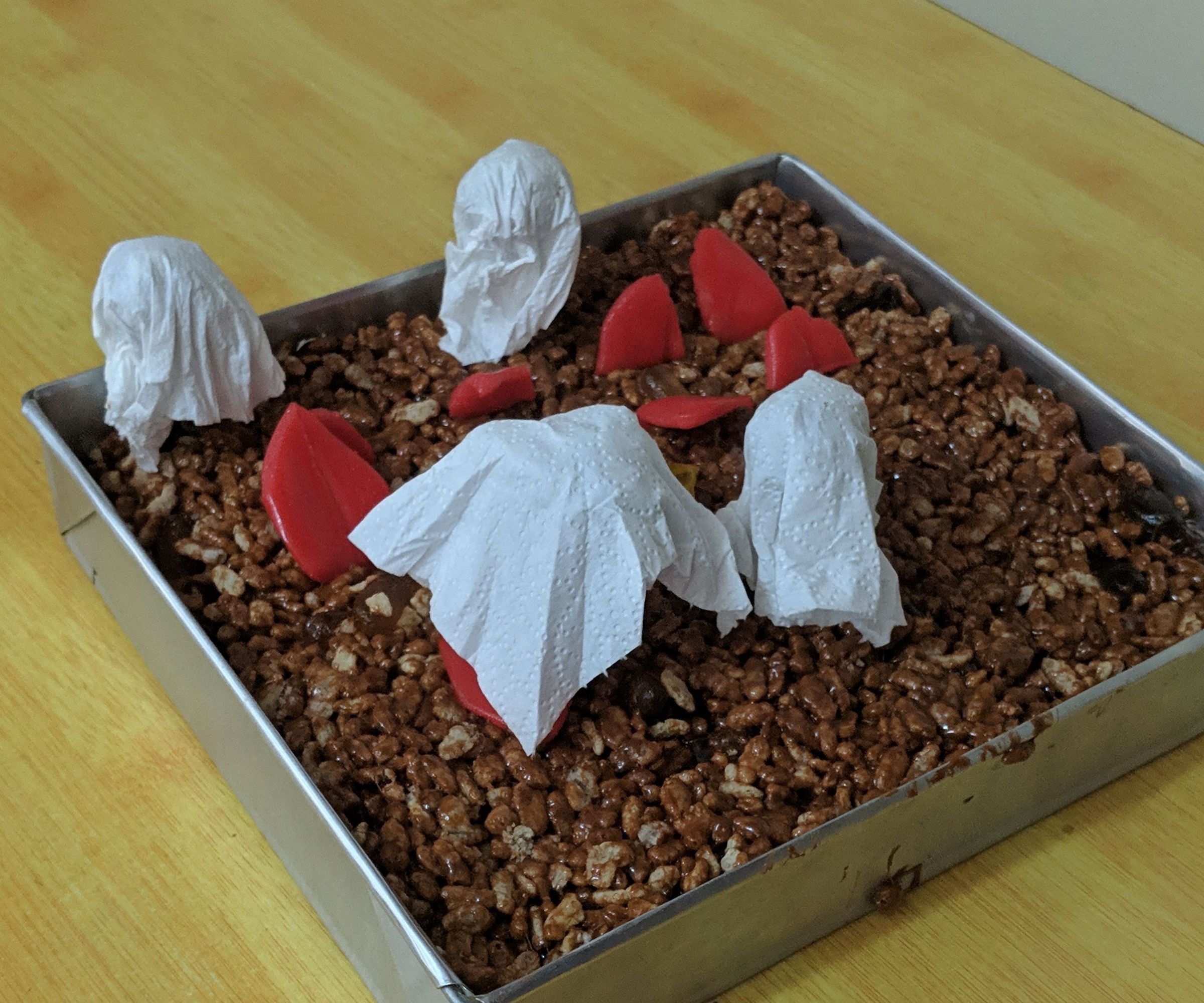 Beary Scary Rice Krispie Treat's