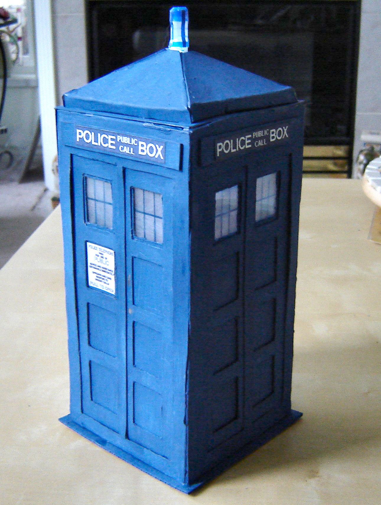How to Make a TARDIS Model