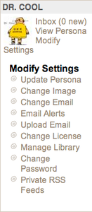 Modify Your Settings