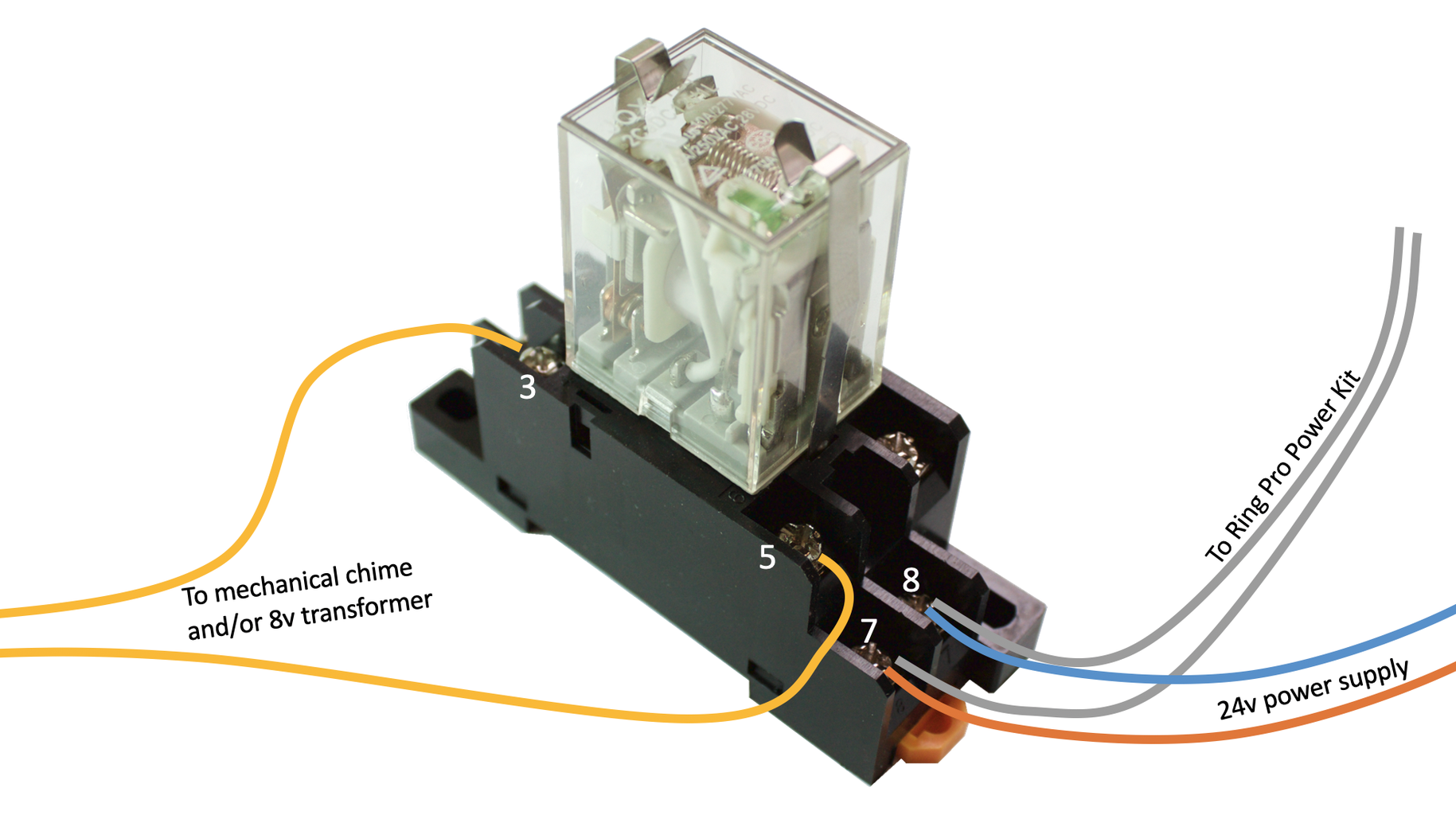 Ring doorbell mechanical 2024 chime