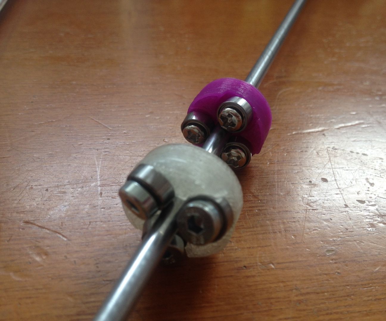 Threadless Ballscrew - 3D Printed