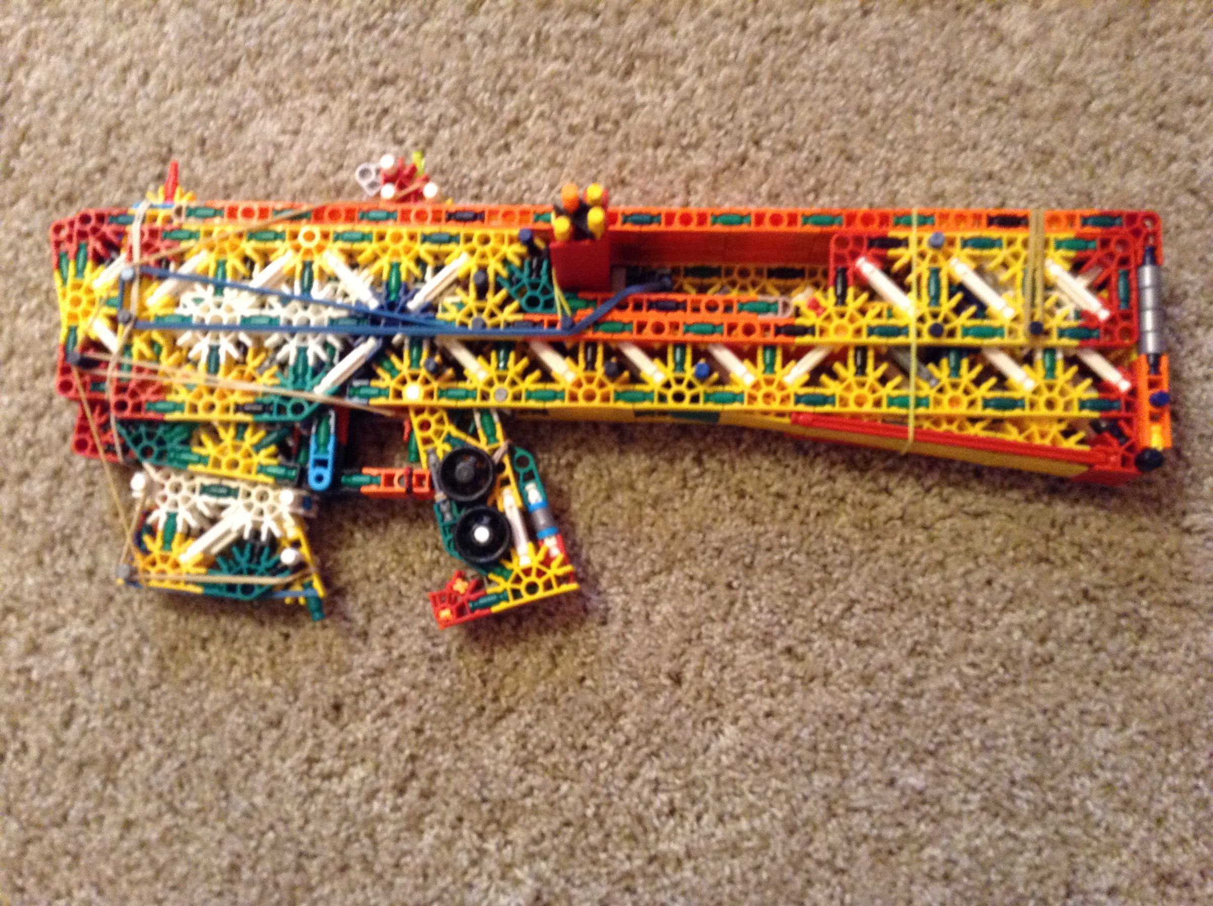 The Takedown MK II a Knex Assault Rifle