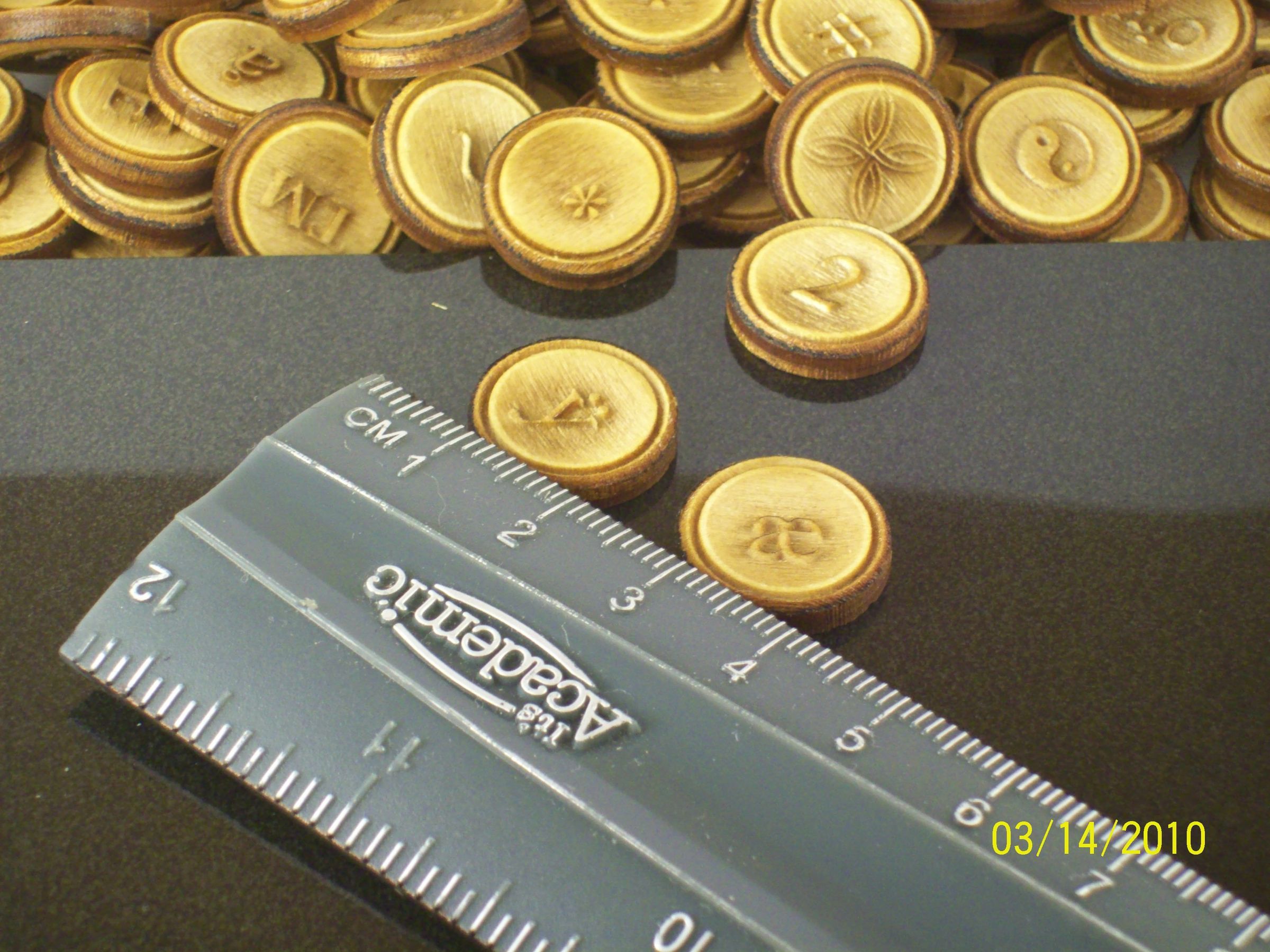 Wooden Steampunk Themed Keys 3D Laser Engraved and Cut