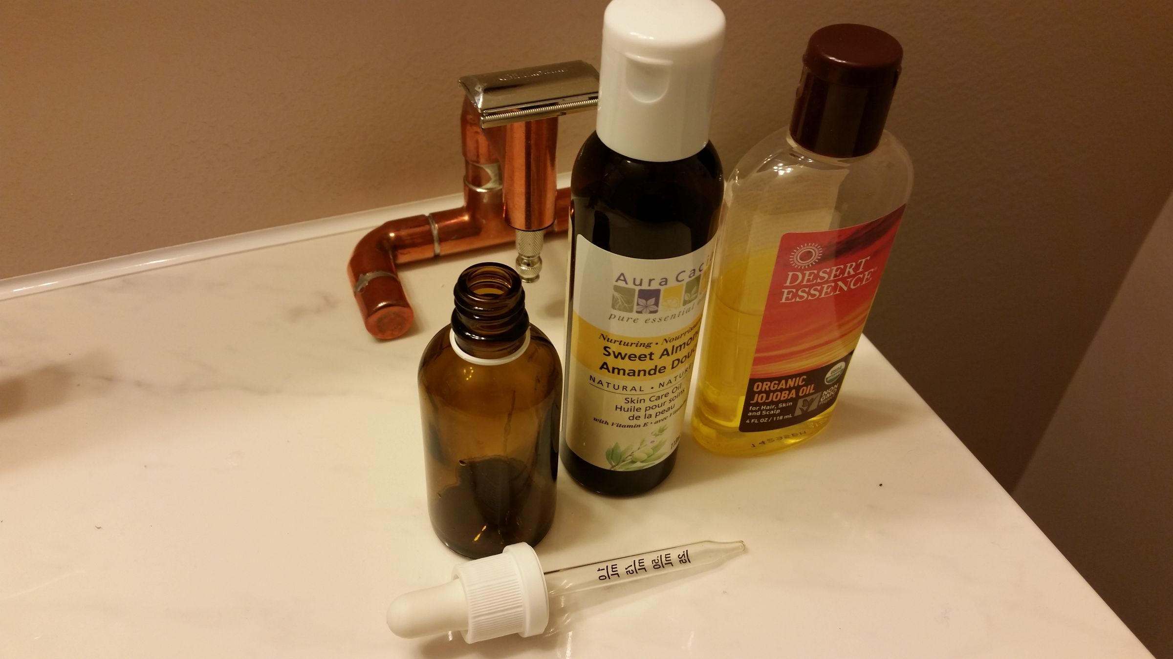 A Simple Beard and Preshave Oil