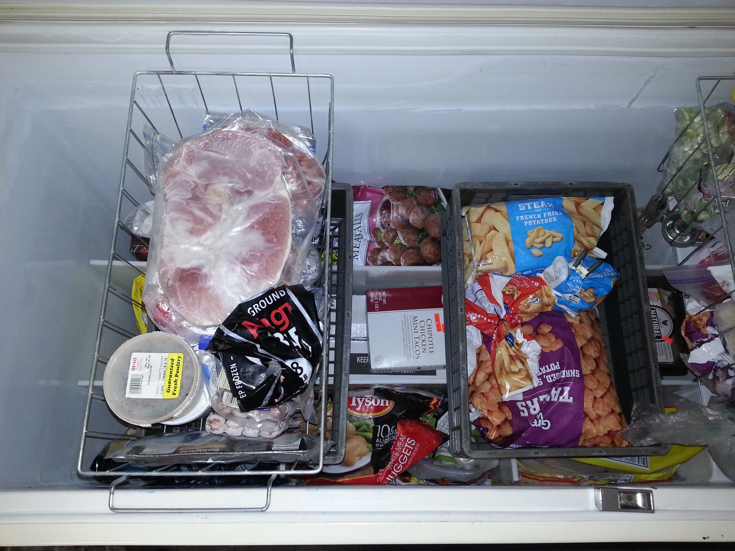 Tri Level Chest Freezer Organizer 6 Steps Instructables