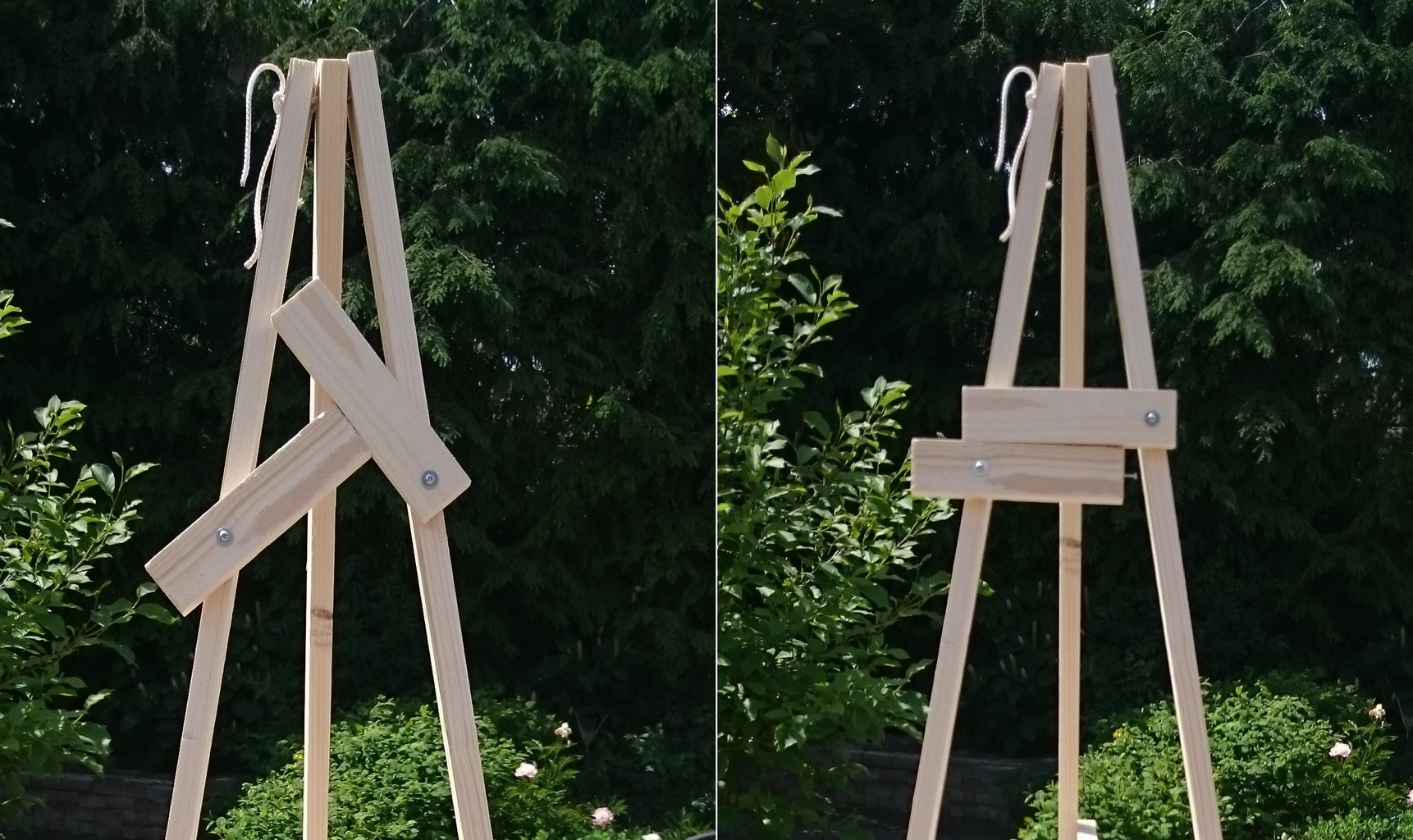 Easy Diy And Portable Painting Easel 5 Steps With Pictures Easy Diy And Portable Painting Easel 5 Steps With Pictures