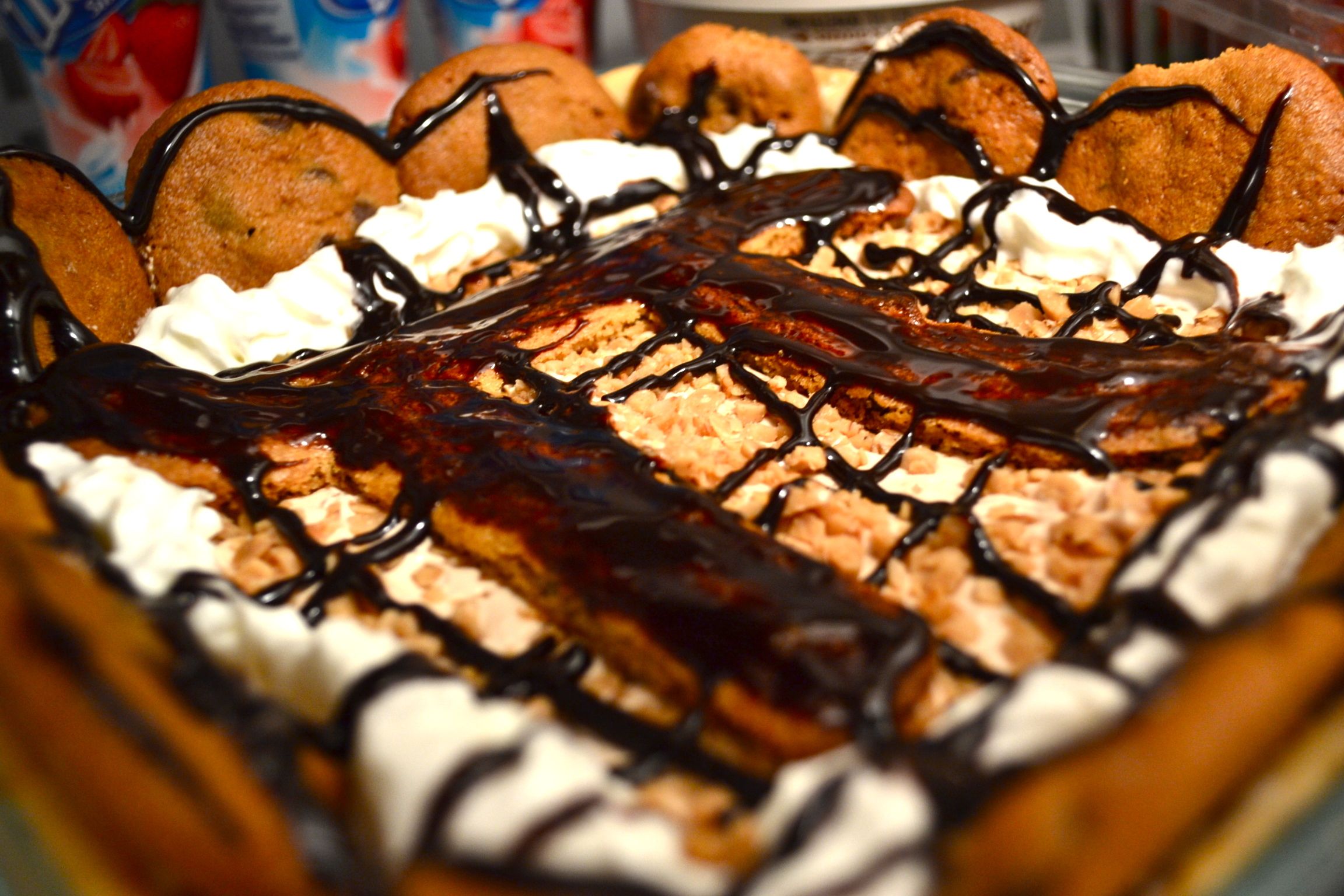 English Toffee Cappuccino Pie! (For Pi Day!)