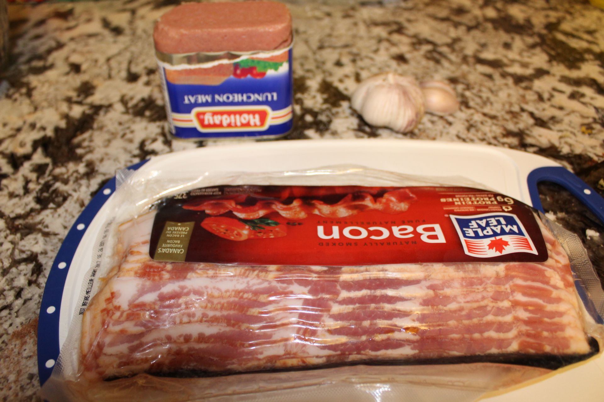 Bacon and Spam Fried Rice 7 Steps Instructables