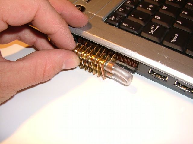 Homemade Laptop Cooling System