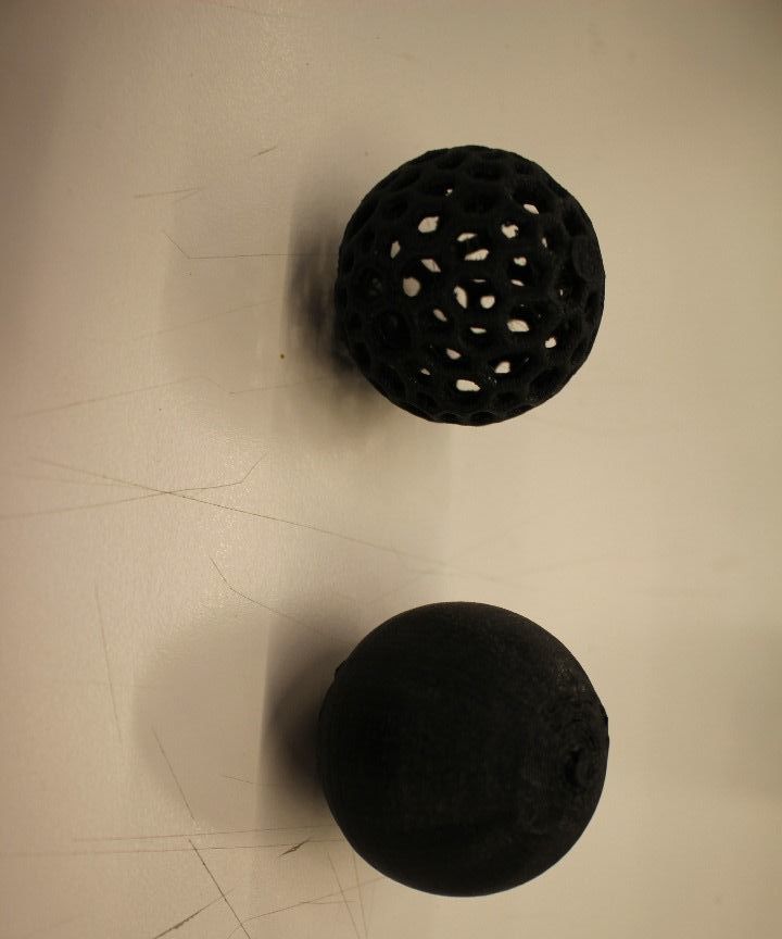 Comparing 3d Printed Voronoi Structures With Shell Structures (TfCD)