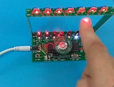 Done! Enjoy the Time to Play Laser Harp  