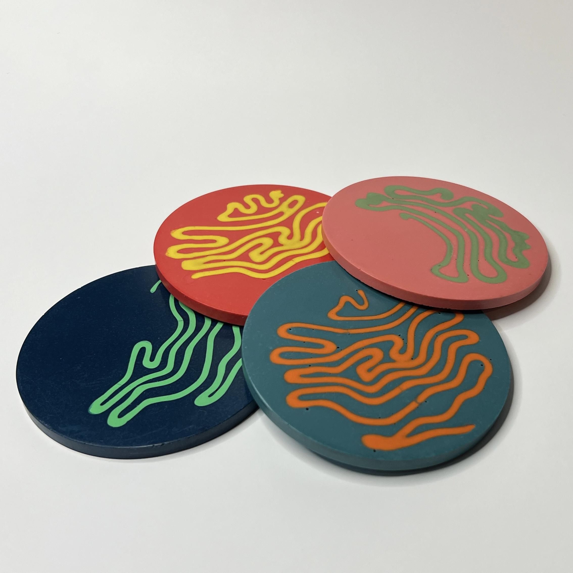 Jesmonite Coasters Made With Robotic Arm 6 Steps (with Pictures