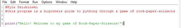 Coding Basics